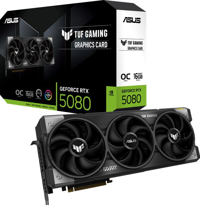 Produktbild ASUS TUF RTX 5080 GAMING OC (16 GB)