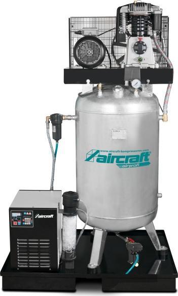 Actual product image Stürmer AIRPROFI 703/270/15 VKK - Stationary piston compressor (15 bar) with refrigeration dryer, fine (15 bar, 270 l)