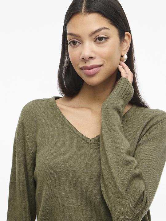 Actual product image Vila VIRIL V-Ausschnitt Strickpullover (S)