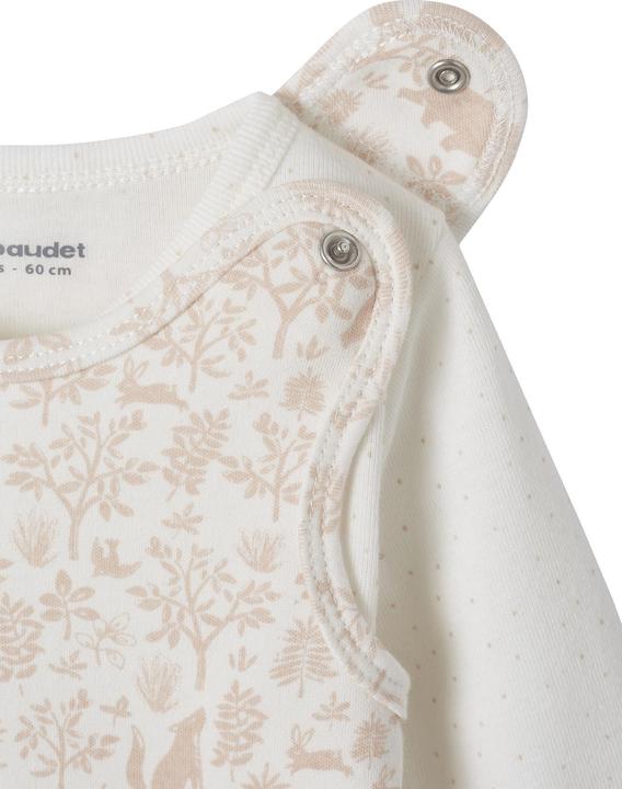 Immagine prodotto Vertbaudet Baby-Set: Strampler, Body & Schmusetuch, Bio-Baumwolle Oeko-Tex (68)