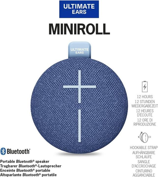 Actual product image UE Miniroll (12 h, Rechargeable battery operated)