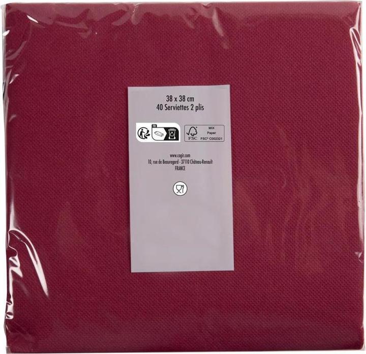 Image du produit PROnappe Dinner-Servietten (40 pcs, 38 x 38 cm)