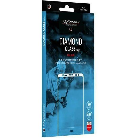 - MS Diamond Glass Edge FG Oppo Reno11 A Full Glue czarny/nero (1 pz., Oppo Reno 11), Pellicola protettiva smartphone, Nero