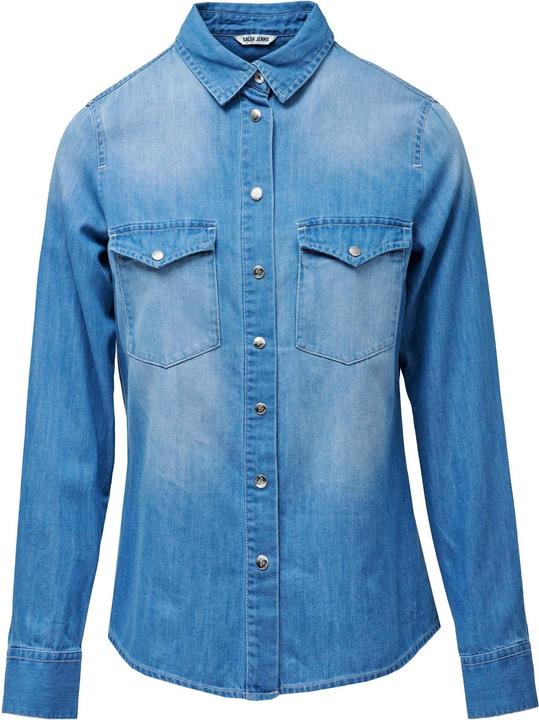 Salsa Jeans Jeanshemd Denim Shirt W/ Front Pockets