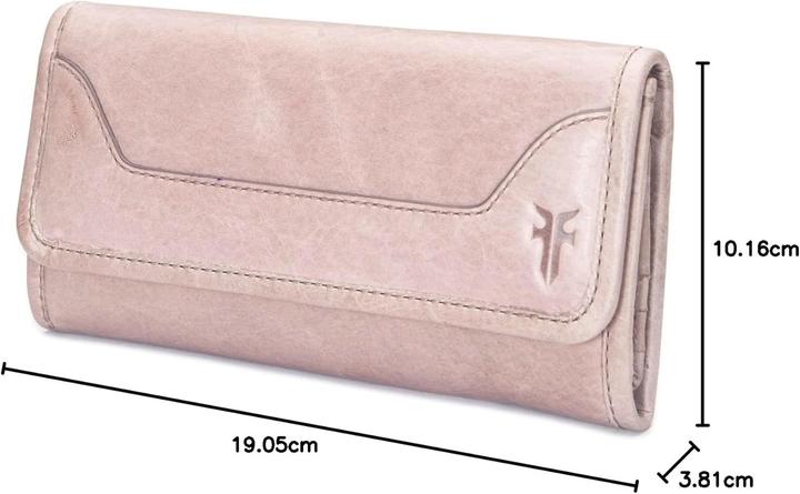 Actual product image Frye Melissa Continental Snap Leather Wallet