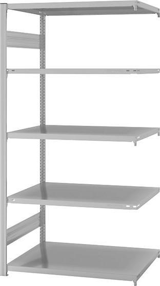 Actual product image eurokraft pro System boltless shelving, medium-heavy construction, plastic coated