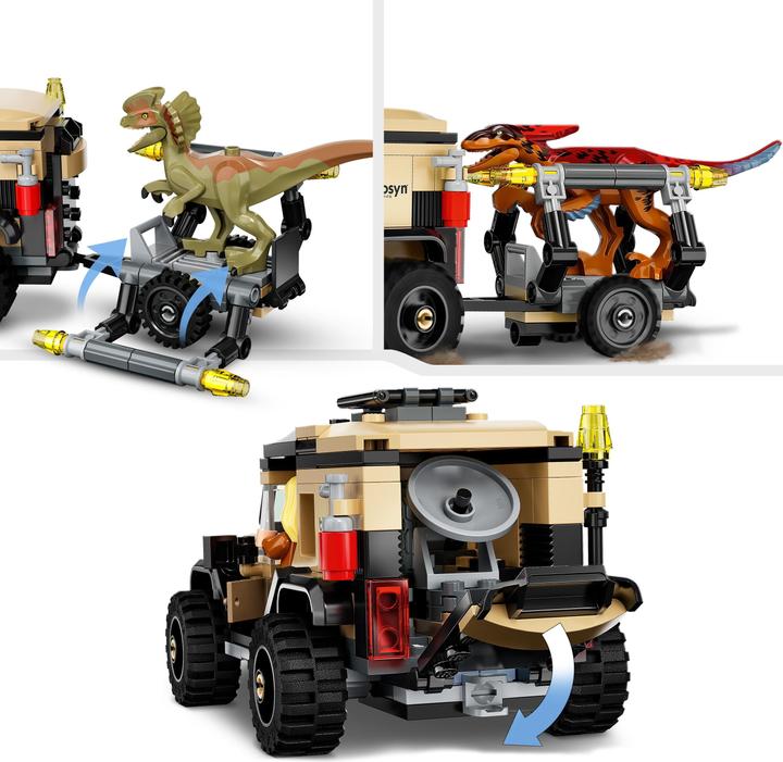 Actual product image LEGO Pyroraptor & Dilophosaurus Transport (76951, LEGO Jurassic World, LEGO Rare Sets)
