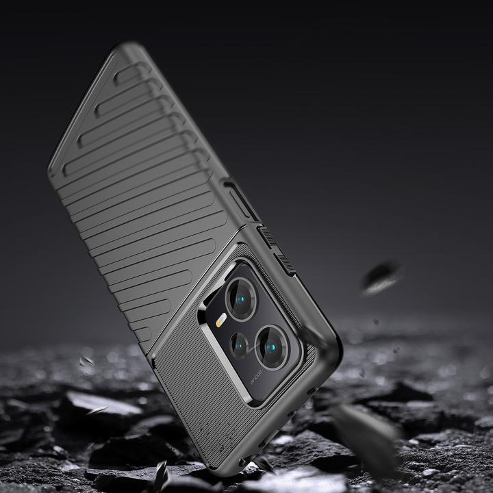 Image du produit Hurtel Thunder Case étui pour Xiaomi Redmi Note 12 Pro+ silicone armor case noir (Xiaomi Redmi Note 12 Pro+)