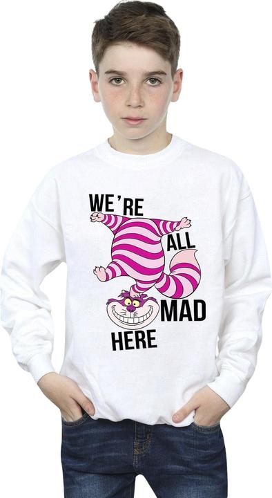 Actual product image Disney Boys Alice In Wonderland All Mad Here Sweatshirt (152, 158)