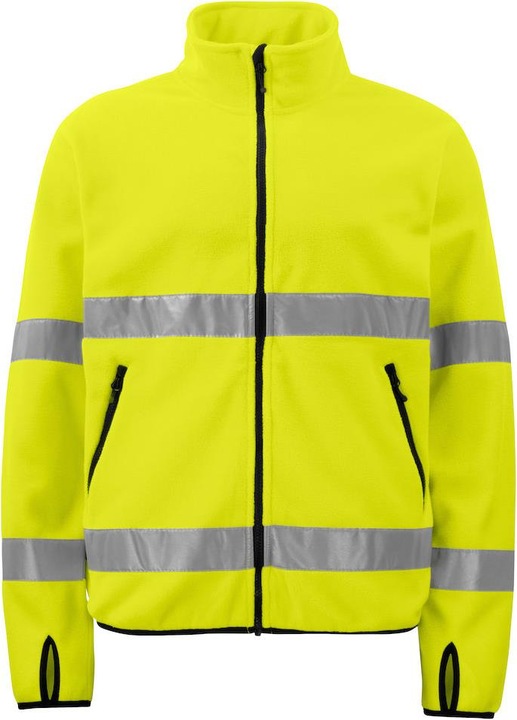 Actual product image Projob 6327 high visibility polar fleece jacket (S)