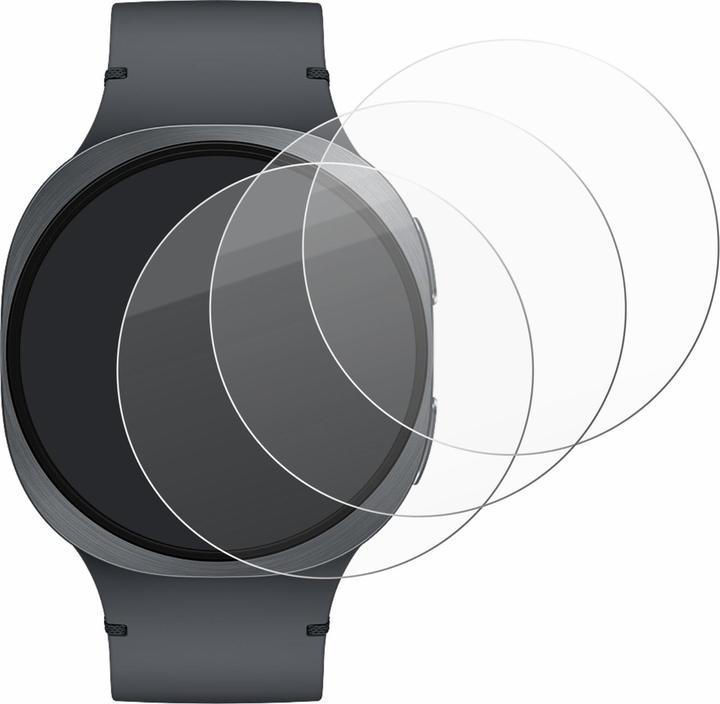Produktbild Savvies Panzer Schutzglas für Samsung Galaxy Watch 8 (44 mm) Schutzfolie Displayschutz Display Schutz Glas