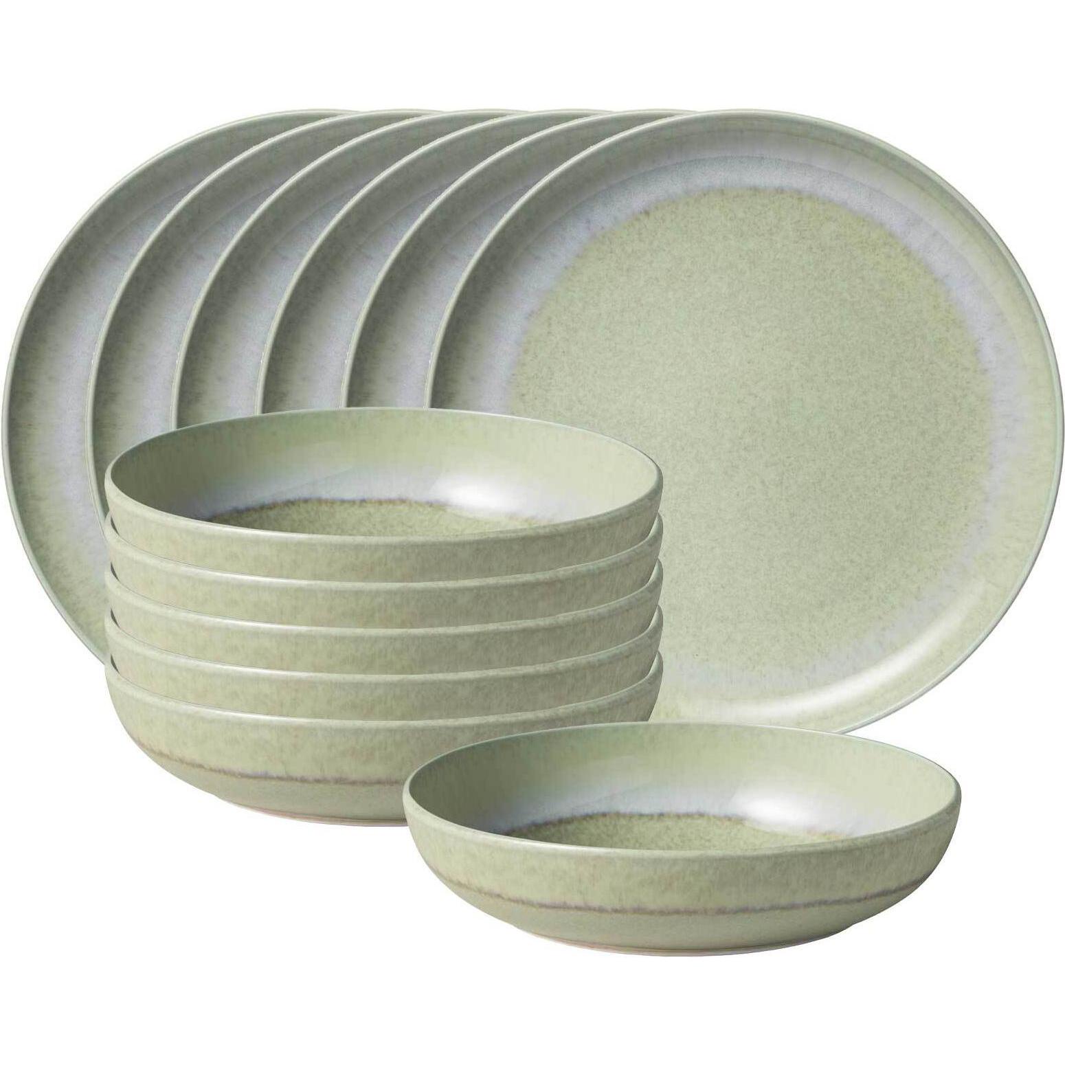 Like. by Villeroy & Boch, Geschirrset, Perlemor Alga Tafelservice (12 Stück)
