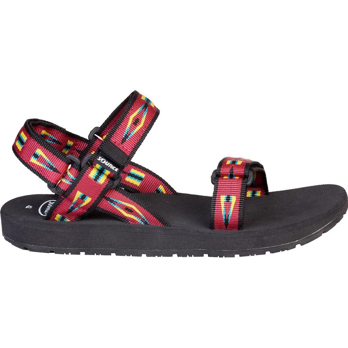 Source, Herren, Sandalen, Classic Sandale, Rot, (42)