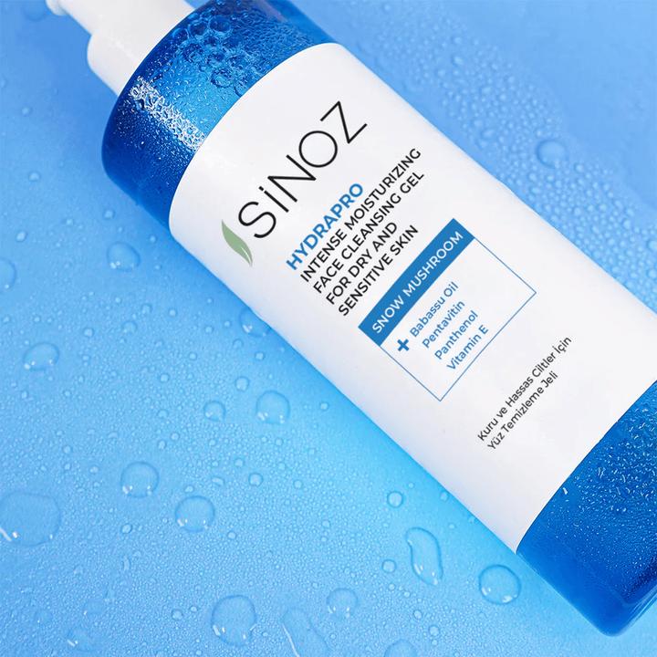 Actual product image Sinoz Hydrapro Gesichtsreinigungsgel für trockene und empfindliche Haut 400ml (400 ml)