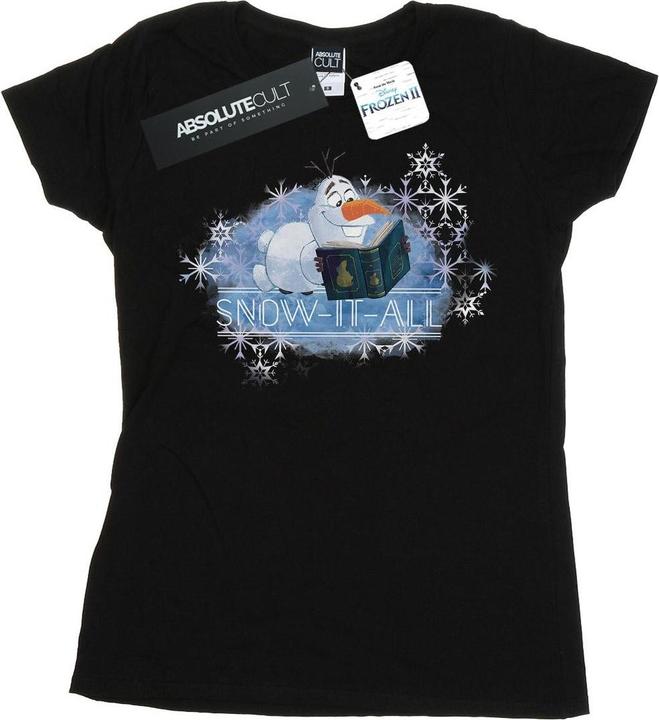 Immagine prodotto Disney Frozen 2 Olaf Snow It All Maglietta Donna (L)
