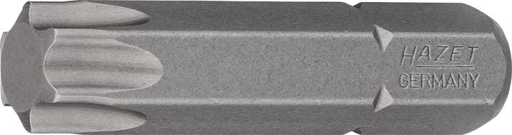 Produktbild HAZET Bit 2224-T50 ∙ Sechskant8 (5/16 Zoll) ∙ Innen TORX Profil ∙ T50 (Innensechsrund TX)