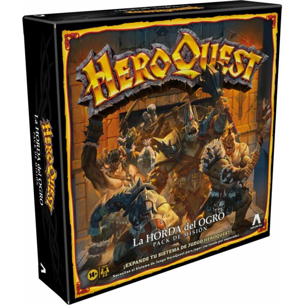 Hasbro Spanisches Brettspiel Heroquest The Ogre Horde Erweiterung