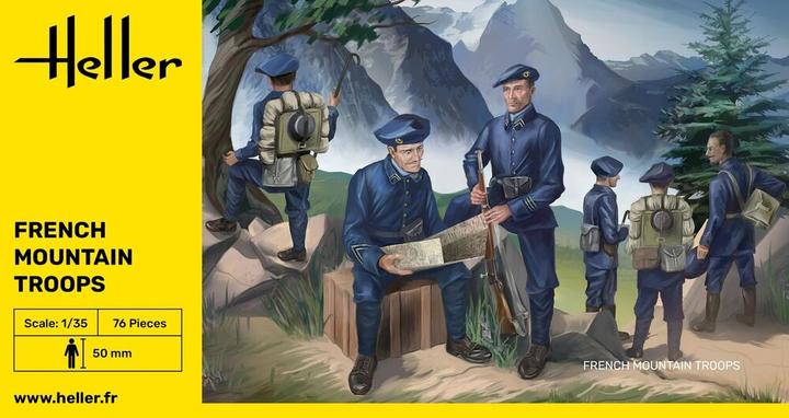 Actual product image Heller French Mountain Troops