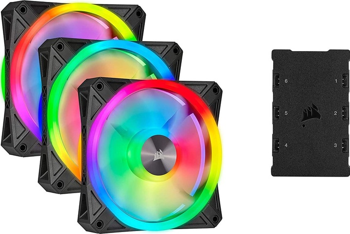 Image du produit Corsair iCUE QL120 RGB (120 mm, 1 x)