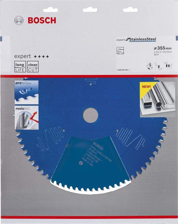Produktbild Bosch Professional Zubehör Kreissägeblatt Expert for Stainless Steel, 355 x 25,4 x 2,5 x 90