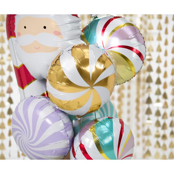 Thumbnail - Partydeco Foil balloon Candy, 35cm, mix (1 pkt / 1 pc.)