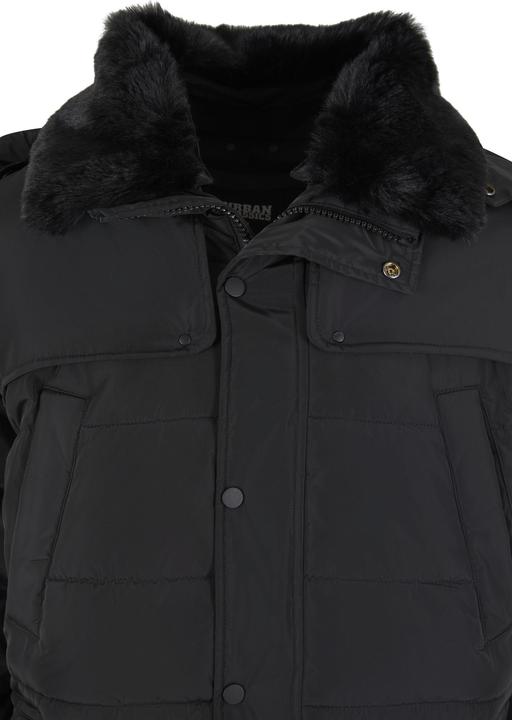 Produktbild Urban Classics Puffer Jacket With Detachable Fur Collar - 175173 (XL)