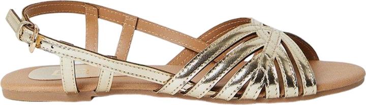 Actual product image Dorothy Perkins Womens/Ladies Lattice Sling Back Flat Sandals (38)