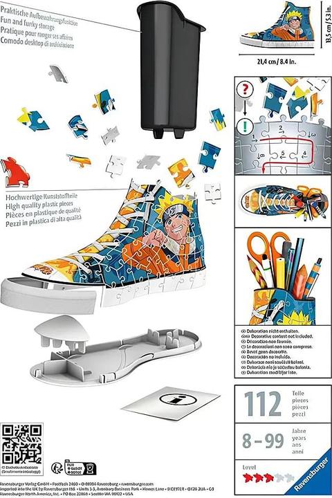 Produktbild Ravensburger Sneaker Naruto (108 Teile)