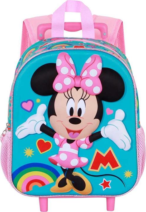 Actual product image Karactermania Small 3D Backpack with Wheels Greet