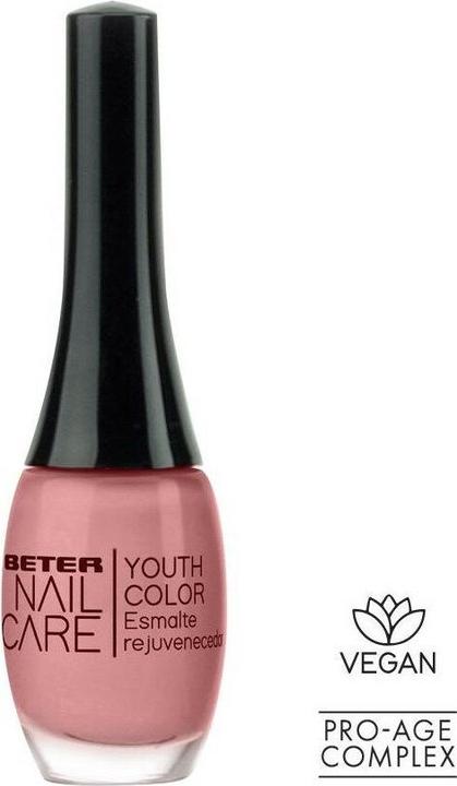 Actual product image Beter Nail Care Youth Colour 033-Taupe Rose 11ml (Nº 033 Taupe Rose, Colour paint)