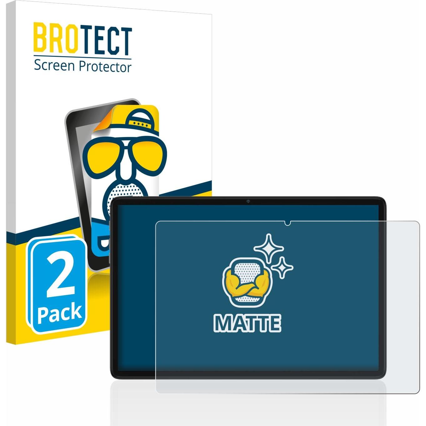 BROTECT Entspiegelungs-Schutzfolie Displayschutz Matt (2 Stück, Teclast P40HD), Tablet Schutzfolie