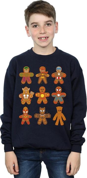 Produktbild Avengers Christmas Gingerbread Sweatshirt Jungen (152, 158)