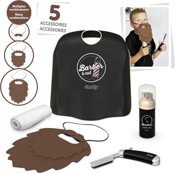 Actual product image Smoby Barber & Cut - First Beard