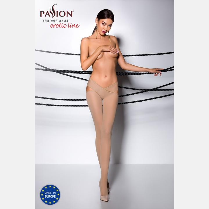 Actual product image Passion Pantyhose ouvert "Thiophene 005" (60DEN) (L, XL)