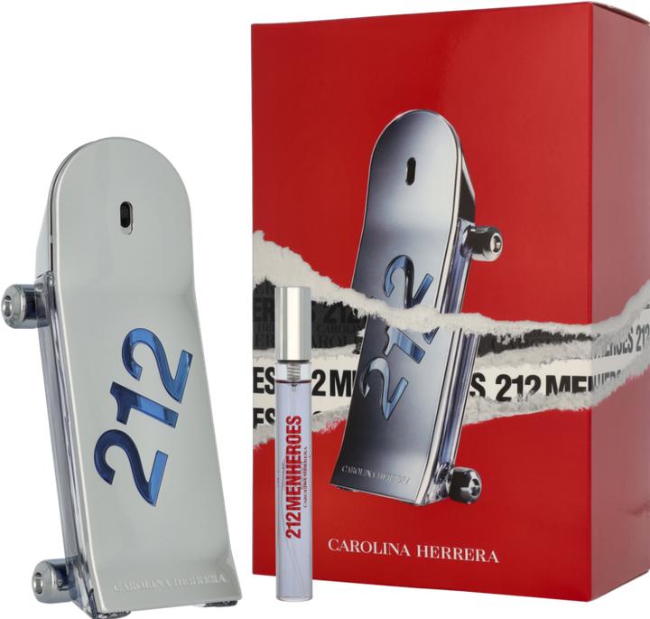 Image du produit Carolina Herrera 212 Men Heroes Forever Young EDT 90 ml + EDT MINI 10 ml (man) (Eau de toilette, 100 ml)