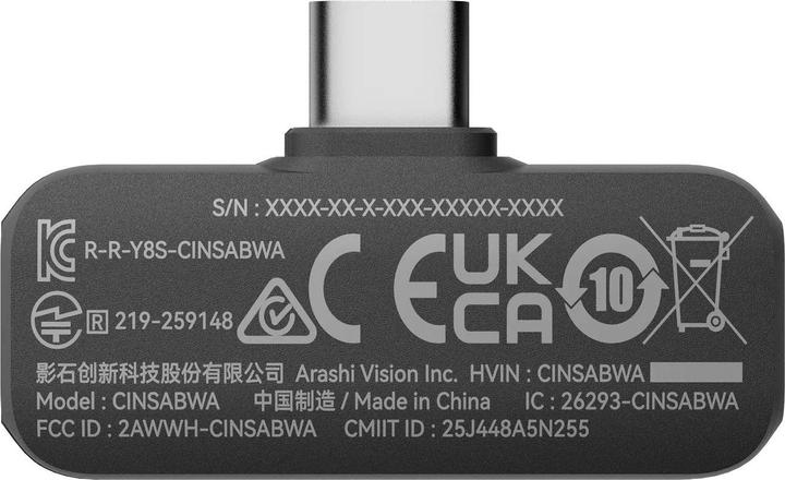 Image du produit Insta360 Caméra DSLR CAM ACTION ACC MIC AIR/CINSABWA/CINSABWB