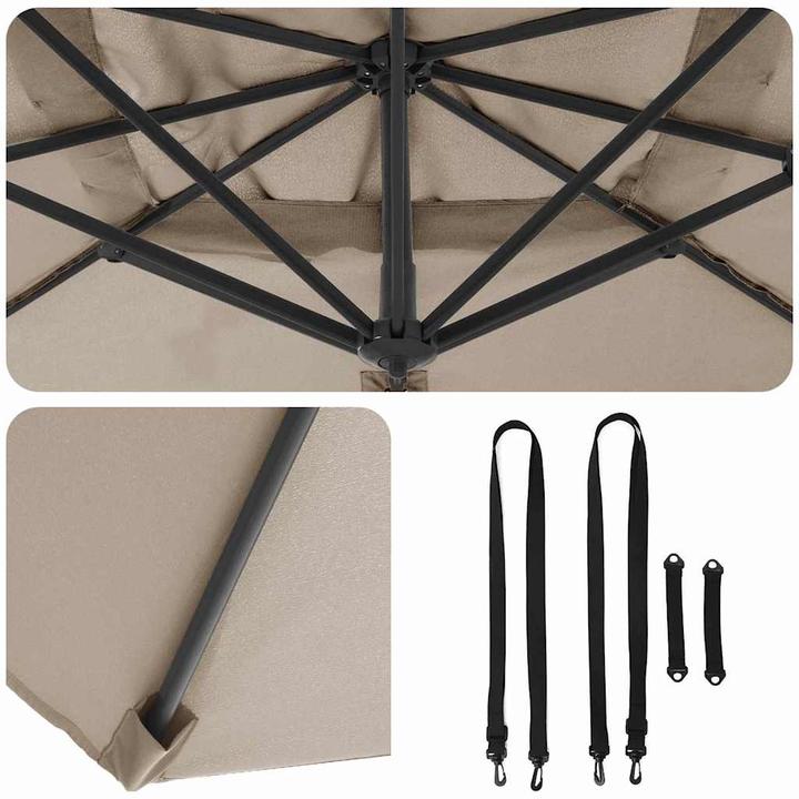 Actual product image vidaXL Cantilever Parasol (2.50 m)