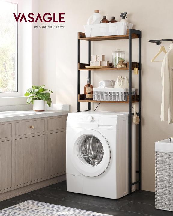 Actual product image Vasagle Shelfy (63 x 25 x 165 cm)
