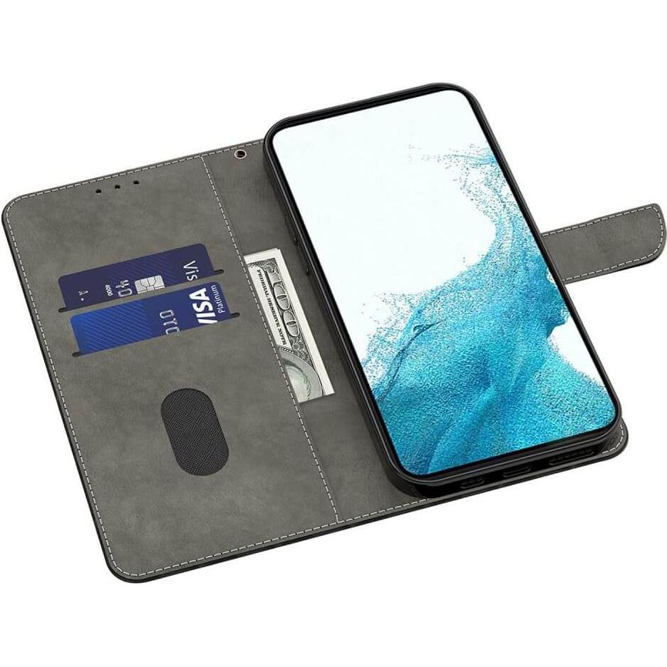 Thumbnail - Cover-Discount 3D-Effekt Hülle Etui Herzen (Samsung Galaxy S24+), Smartphone Hülle, Mehrfarbig