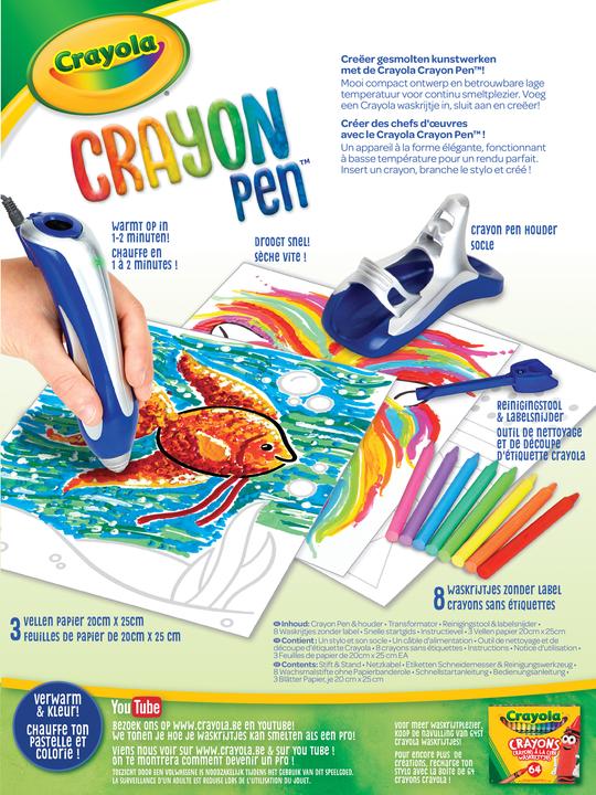 crayola set colori per vetro 04-5229 0071662052294