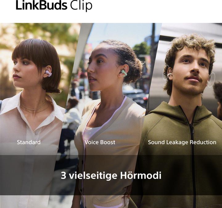 Actual product image Sony LinkBuds Clip (9 h, Wireless)