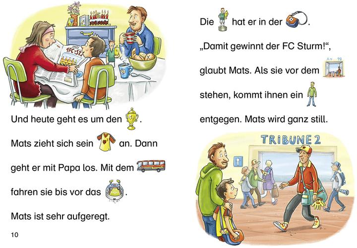 Produktbild Bildermaus - Fussballgeschichten (Deutsch, Heike Wiechmann, THiLO, 2018)