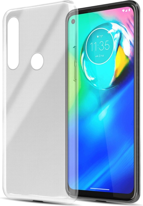 Produktbild Cadorabo TPU Ultra Slim AIR Cover (Motorola Moto G8 Power Lite)