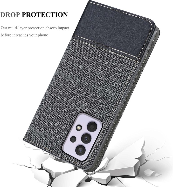 Actual product image Cadorabo Jeans Book Cover (Samsung Galaxy A33 5G)