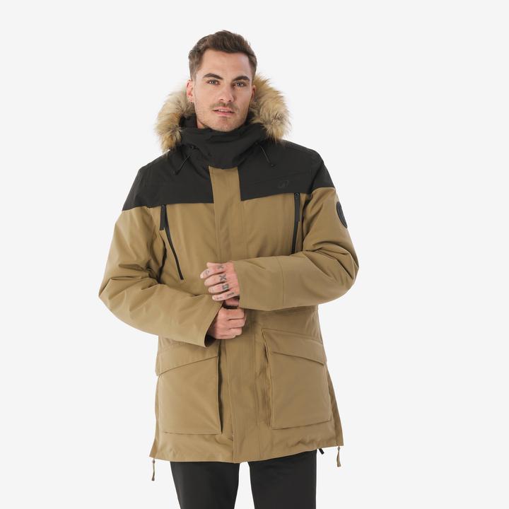 Image du produit Quechua Parka de randonnée -20°C imperméable homme, NH900 marron (XL)