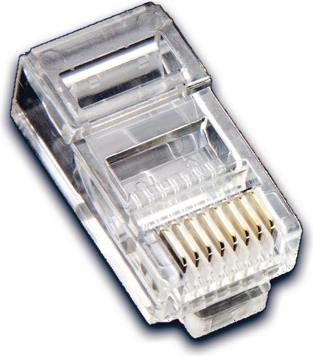 Produktbild Wirewin Modularstecker RJ-45, 8P/8C, Cat.3, ISDN, 100er-Pack