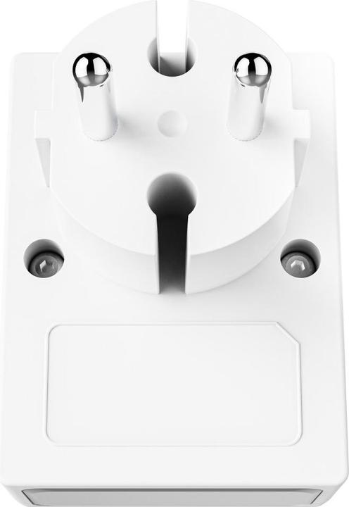 Productafbeelding Hama LED-Nachtlicht f. Steckdose, 1x USB-A, 1x USB-C, Dämmerungssensor, Warmweiss