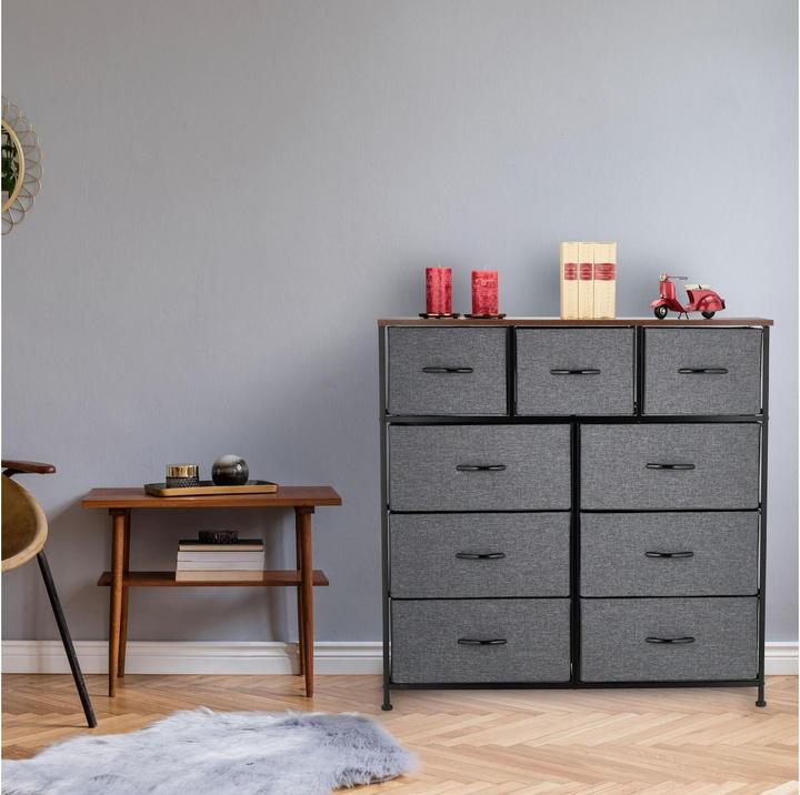 Image du produit Relaxdays Commode (100 x 30 x 100 cm)