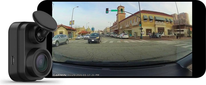Actual product image Garmin Dash Cam Mini 2 (Wi-Fi, Built-in microphone, Accelerometer, Bluetooth, Night vision, GPS receiver, Full HD)