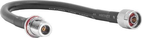 Image du produit Varia HDF400 Câble à faible perte, 0,3 m, N mâle à N femelle (Câble d'antenne)